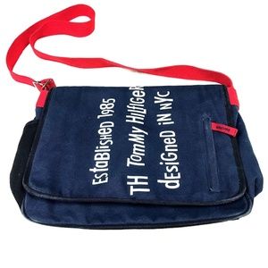 Vintage Tommy Hilfiger Denim Messenger Bag Laptop